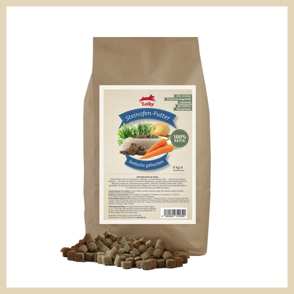 Steinofenfutter Seelachs, 6kg