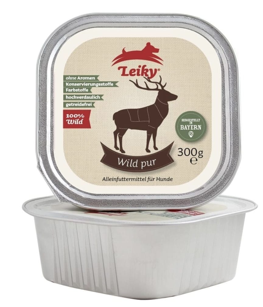  Leiky Nassfutter-Menü Wild, 300g